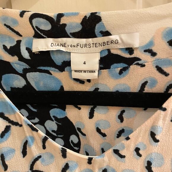 Diane Von Furstenberg Gagon Dress Size 4 - Picture 5 of 9